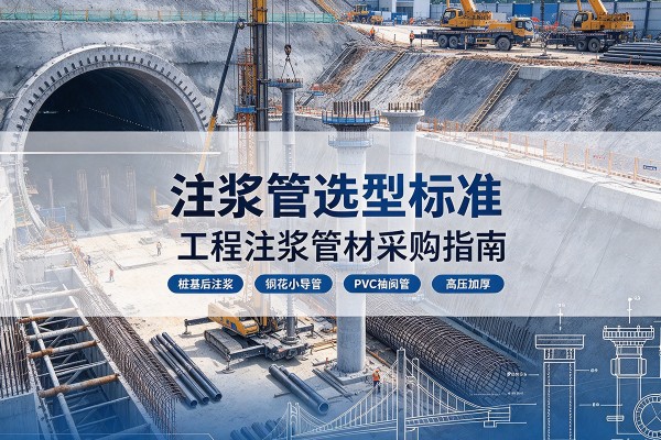 察雅注浆管选型标准