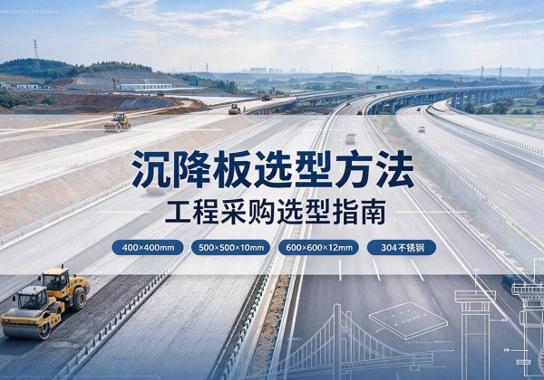 察雅沉降板选择方法